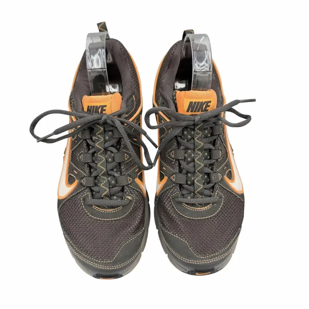 Nike Women's Air Alvord 9 Trail Running Black Neon Orange Athletic Shoes